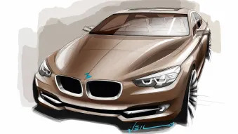 BMW Concept 5 Series Gran Turismo design sketches