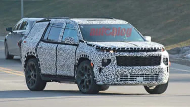 Chevy Traverse spy photos show substantial changes