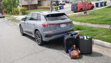 Audi Q4 E-Tron Luggage Test: How much cargo space?