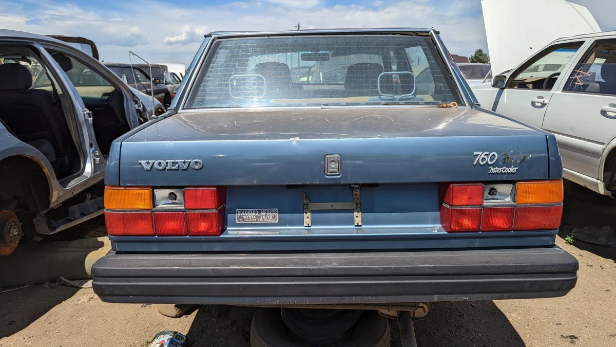 29 - 1984 Volvo 760 Turbo in Colorado junkyard - Photo by Murilee Martin