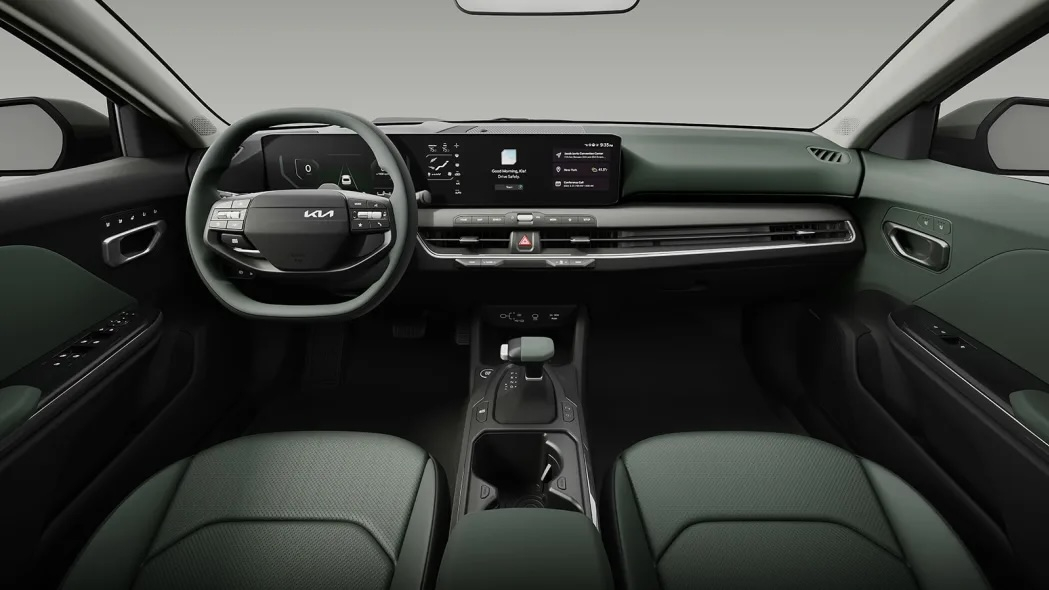 Kia K4 interior, revealed at the 2024 NY Auto Show