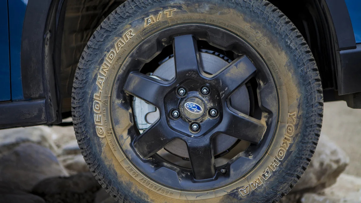 2021 Subaru Outback Wilderness wheel