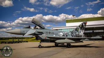 German Luftwaffe Eurofighter Typhoon "Cyber Tiger"
