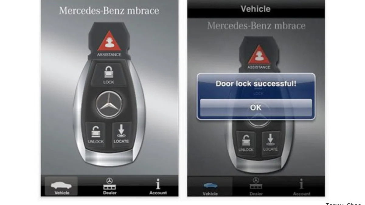Mbrace Mobile from Mercedes-Benz (Free for Mbrace subscribers)