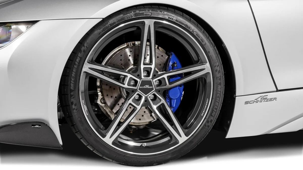 BMW i8 by AC Schnitzer studio wheel upgrade