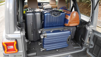 Jeep Wrangler Luggage Test  How much cargo space? - Autoblog