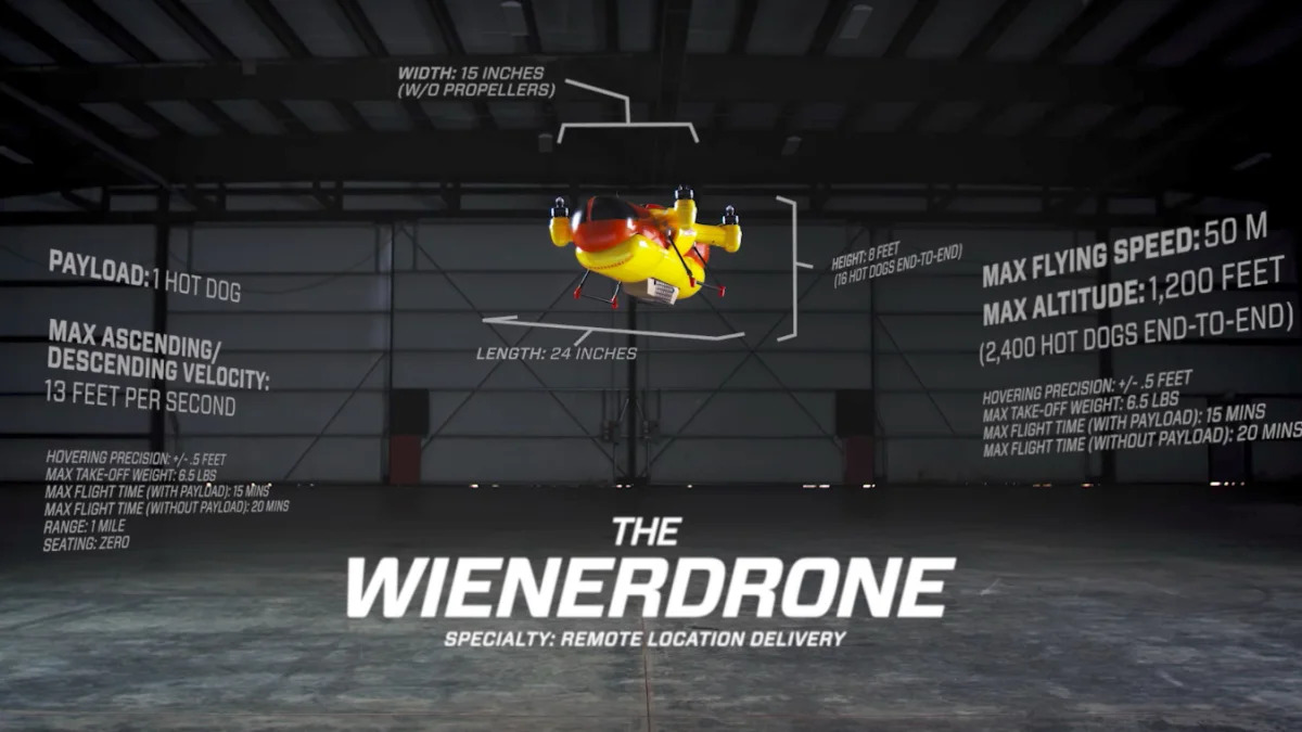 The Unmanned Wienerdrone