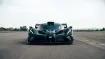 Bugatti Bolide testing on a track