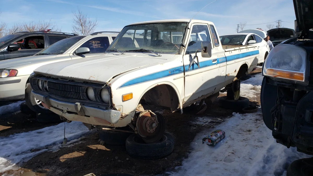 99 - 1979 Datsun Pickup in Colorado Junkyard - Photo by Murilee Martin