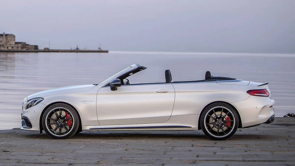 2017 Mercedes-AMG C63 S Cabriolet side view