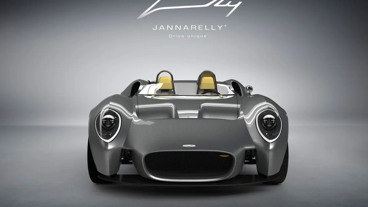 Jannarelly Design-1 silver front