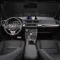The 2016 Lexus CT 200h, interior.