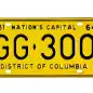 JFK limo license plate front