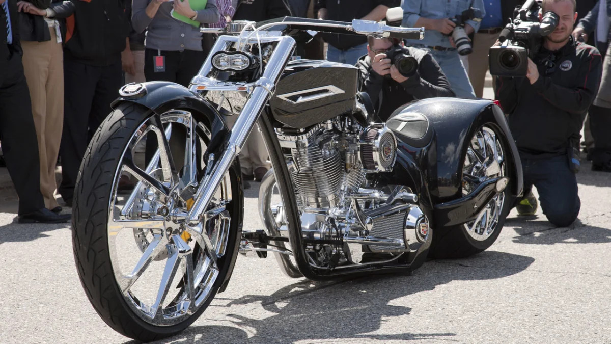 Paul Junior's Cadillac-inspired motorcycle
