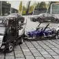 Mercedes model truck and transport