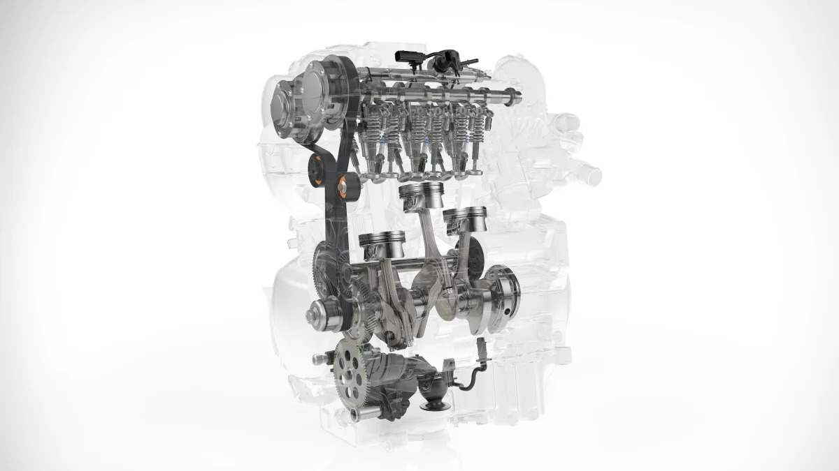 volvo 3 cylinder engine internals piston