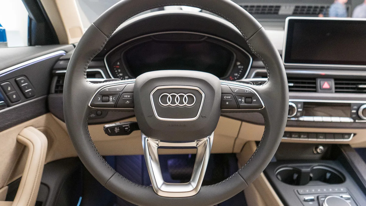 2017 Audi A4 steering wheel