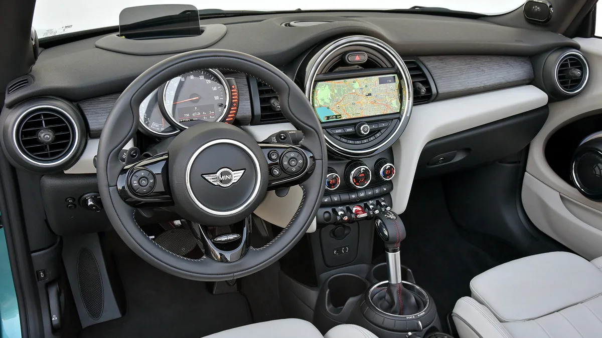 2016 Mini Cooper S Convertible interior