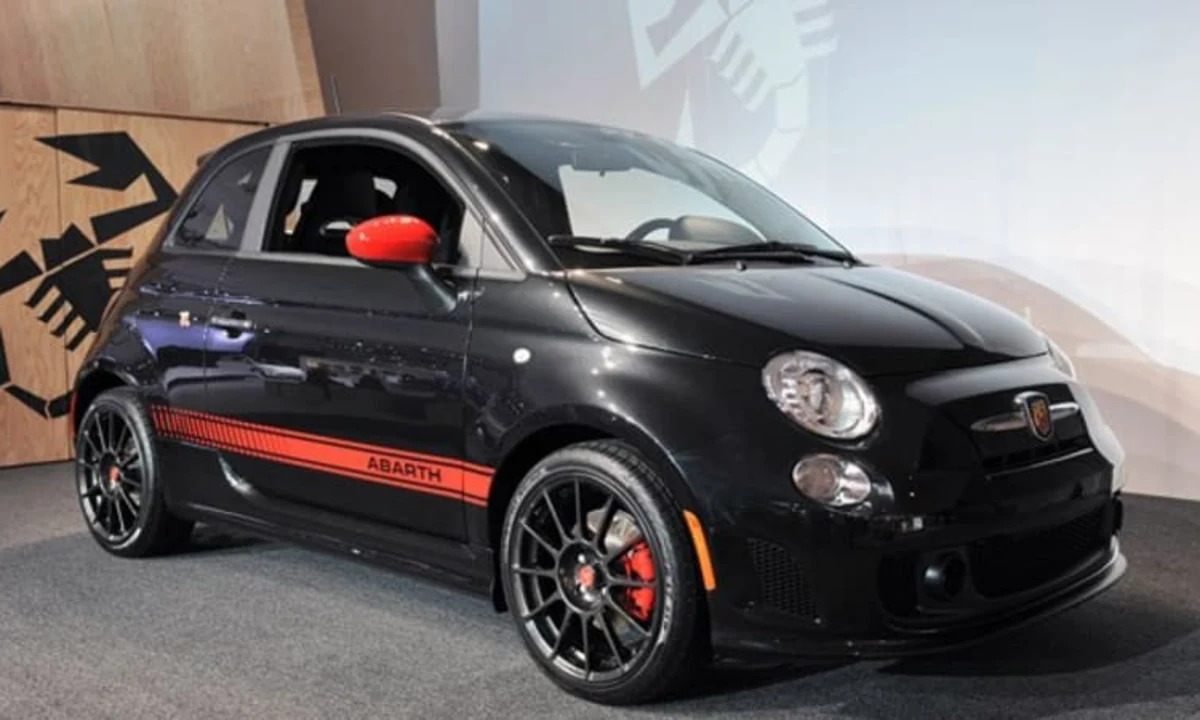 Fiat 500 Abarth Sports Mind Light Brow Stickers Decal