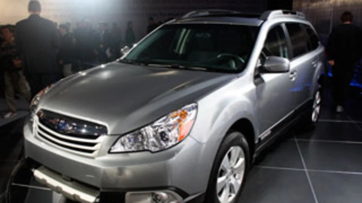New York Auto Show: Subaru Legacy Outback