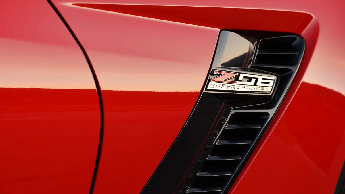 2015 Chevrolet Corvette Z06 side vent