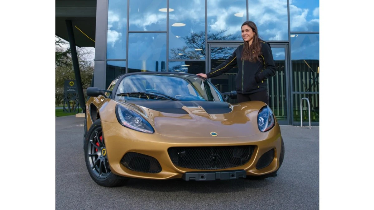 Last Lotus Elise delivered to the person it was named after