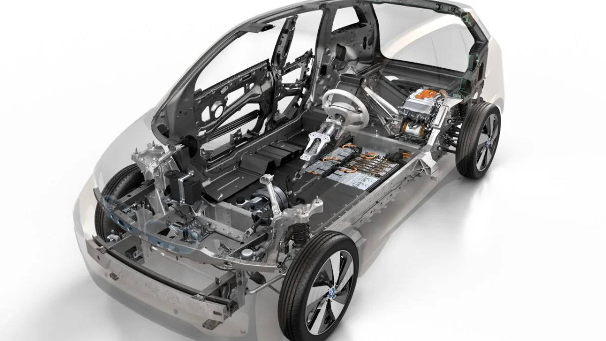 BMW i3 EV Cutaway