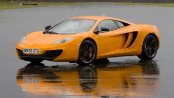 McLaren MP4-12C at the Top Gear Test Track