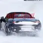 Porsche 718 Boxster EV spy shots
