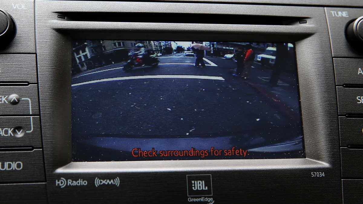 Nice to have: Back-up camera