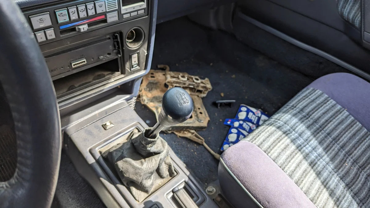 08 - 1986 Toyota Celica in Colorado junkyard - photo by Murilee Martin