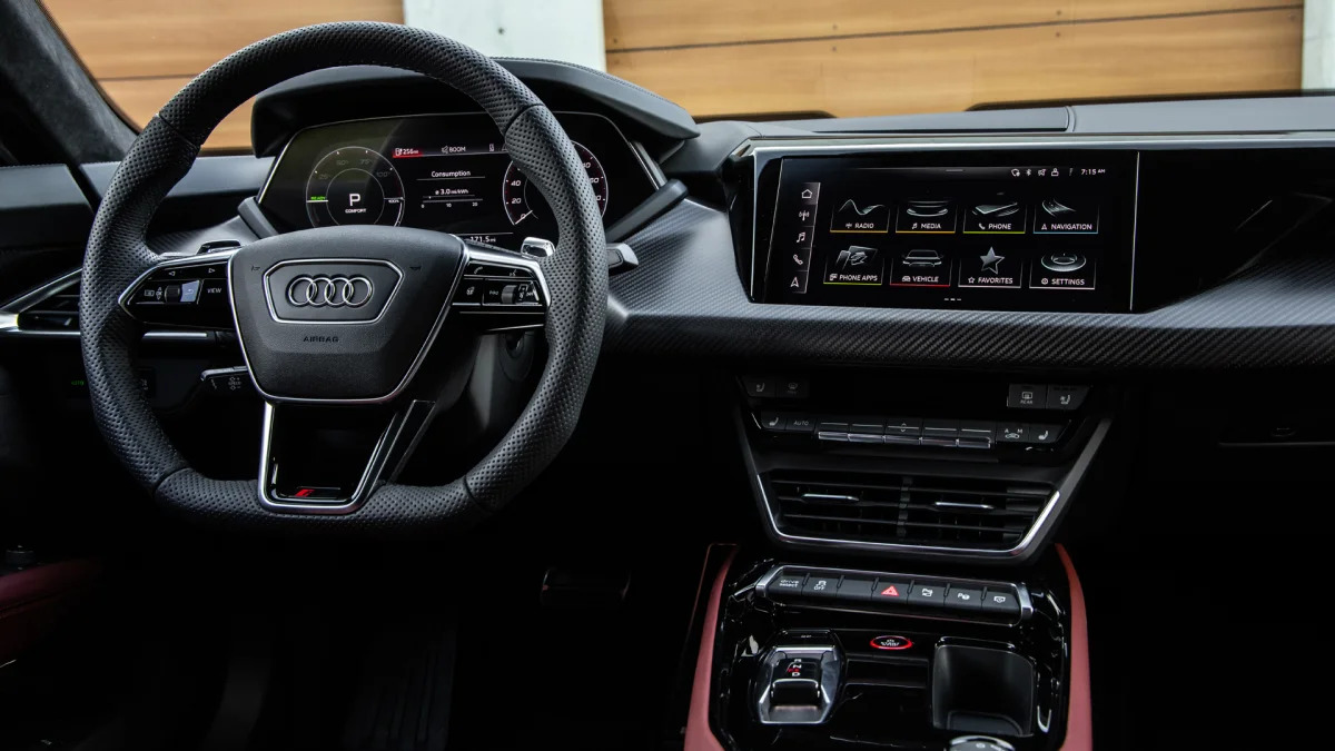2022 Audi RS ETron GT interior