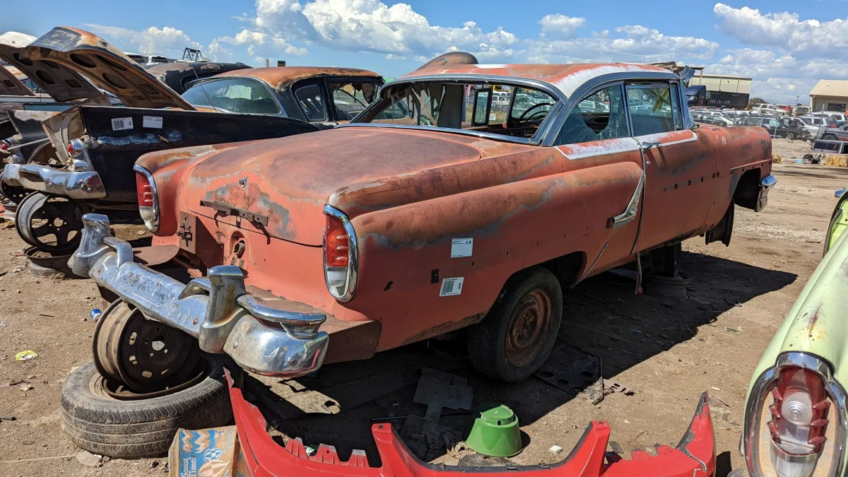 49 - 1955 Mercury Monterey in Colorado junkyard - Photo by Murilee Martin