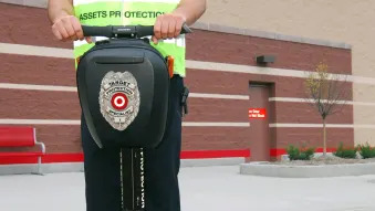 Target Security Officer riding a Segway