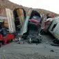 Nevada pickup transport train derailment