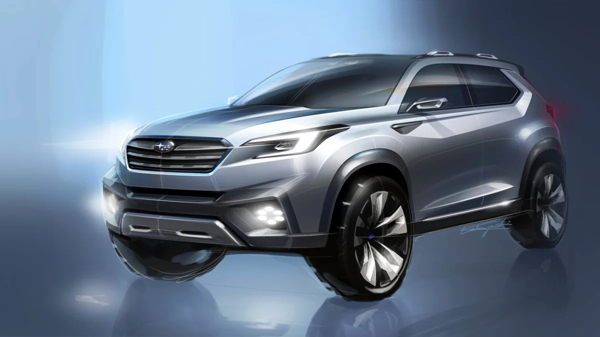 Subaru Viziv Future Concept EXT rendering front 3/4