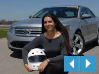 Crissy Rodriguez with 2010 Ford Taurus SHO