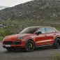 2020 Porsche Cayenne Turbo Coupe front 1