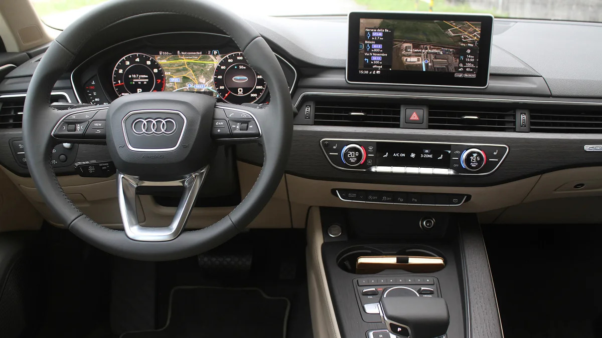 2017 Audi A4 interior