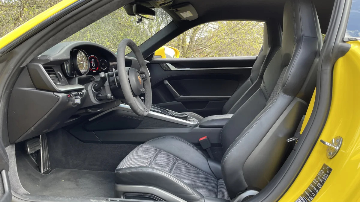 2021 Porsche 911 Turbo interior