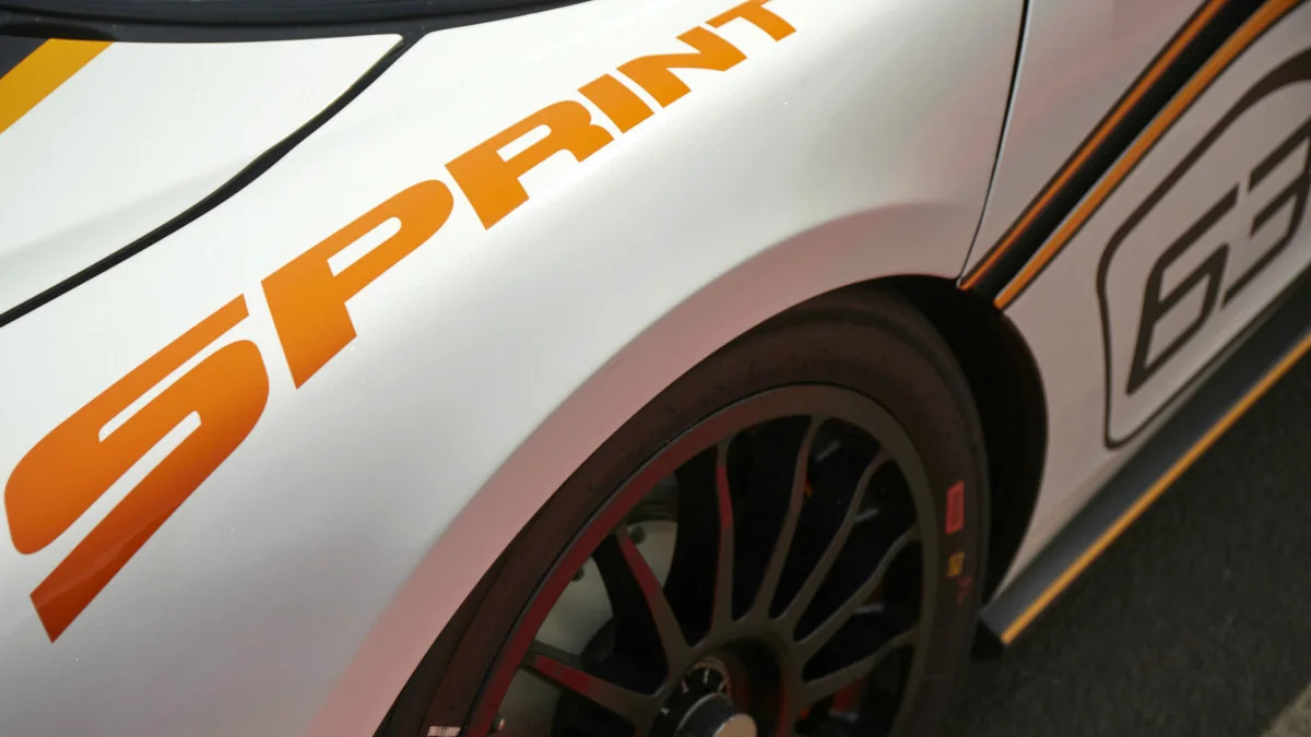 McLaren 570S Sprint detail