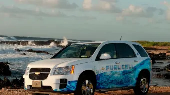 Equinox hydrogen fuel cell SUV in Hawai'i