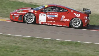 Jean Alesi tests Ferrari F430 GT2 at Fiorano for AF Corse
