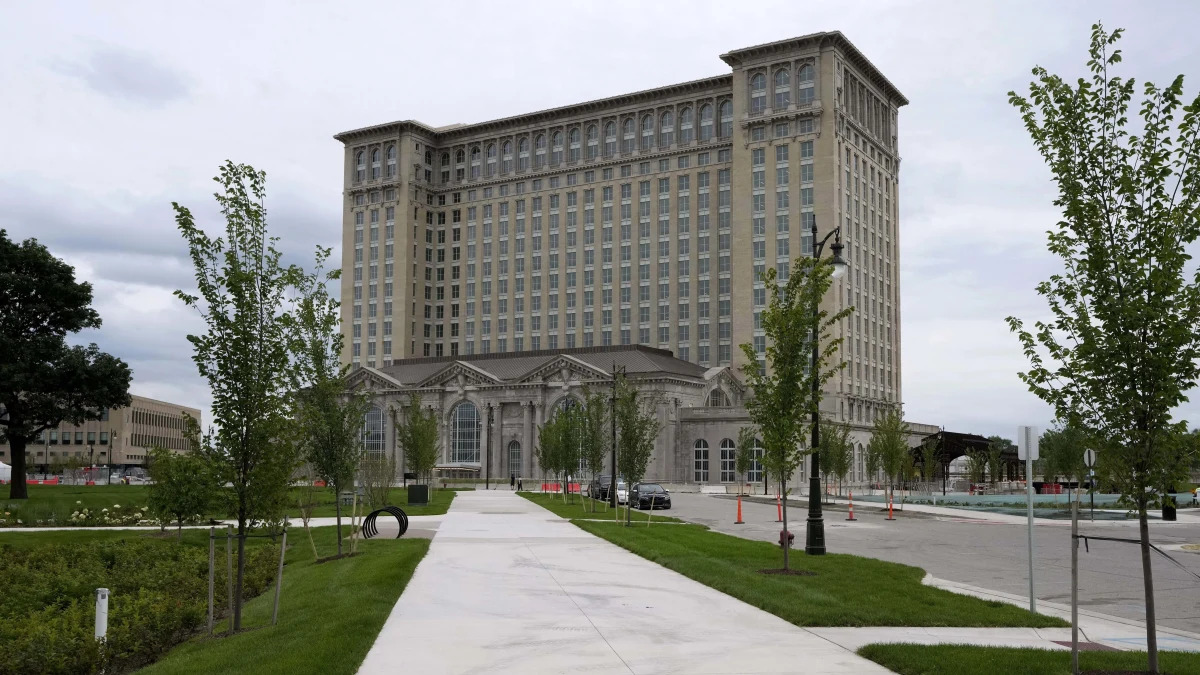 Detroit Rebirth Historic Train Station