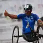 Alex Zanardi Team Italy hand cycle
