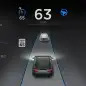 Tesla Model S Autopilot dashboard