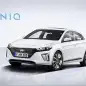 Hyundai Ioniq studio front 3/4