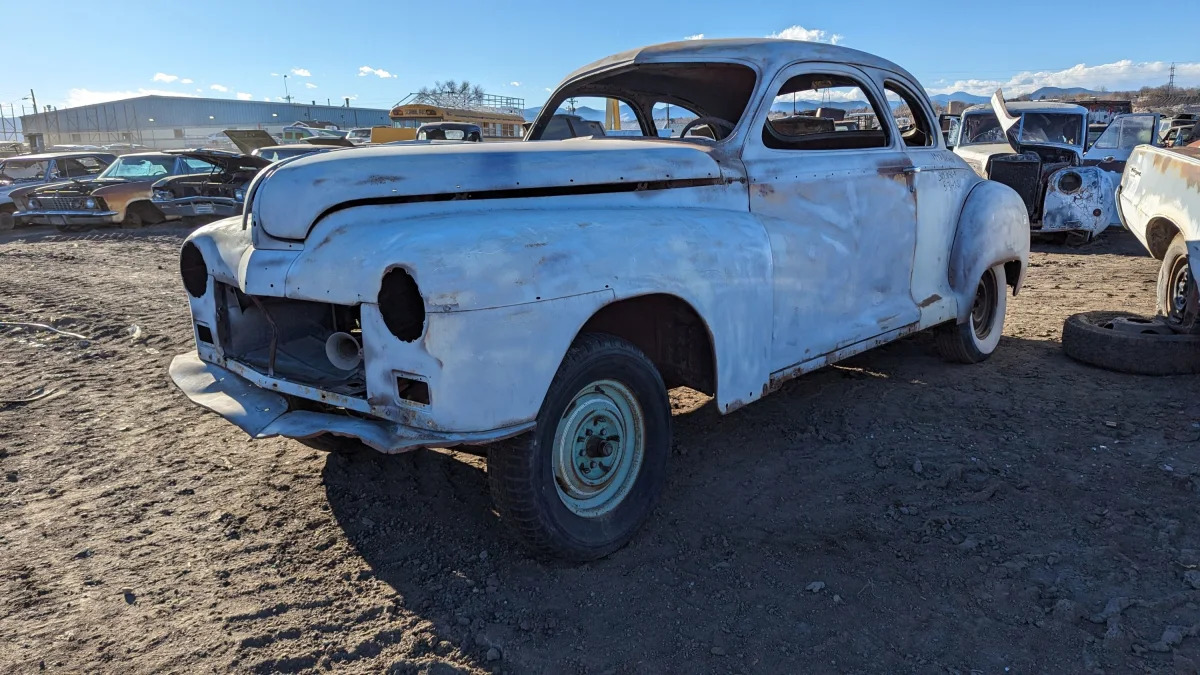 22 - 1947 Dodge in Colorado junkyard - photo by Murilee Martin