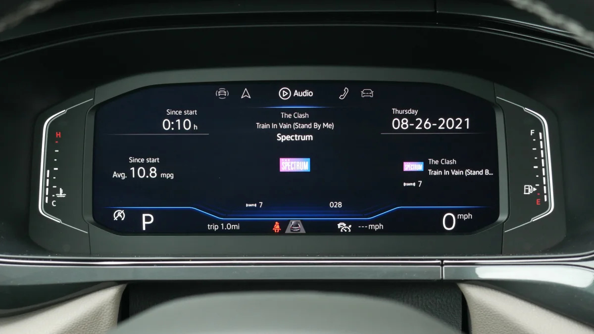 2022 Volkswagen Taos Digital Cockpit max info audio
