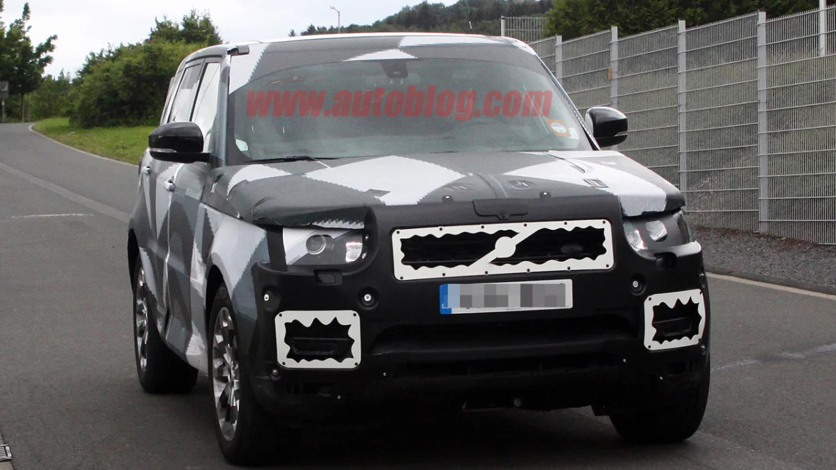 2014 Range Rover Sport spy shots